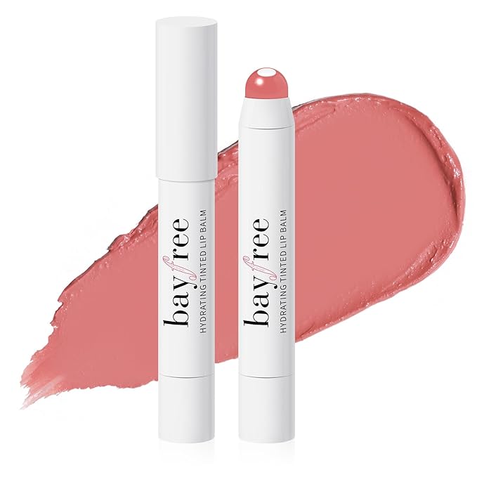 Cream Blush for Cheeks Radiant Finish, Hydrating, Creamy, Lightweight & Blendable Color, Vegan & Smooth Lip Color Balm, Hydrating Vitamin E