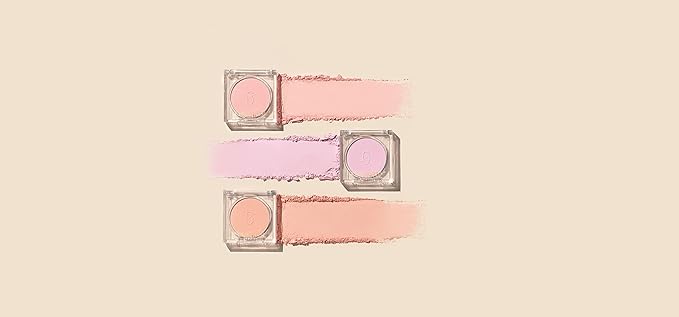 Soft Blur Cheek 01 Sweet Peach, Silky Soft-Focus Blush for Smooth, Pore-Blurring Airbrushed Finish, Lightweight and Buildable Powder for Natural Radiance, Long-Lasting Wear, Korean Makeup