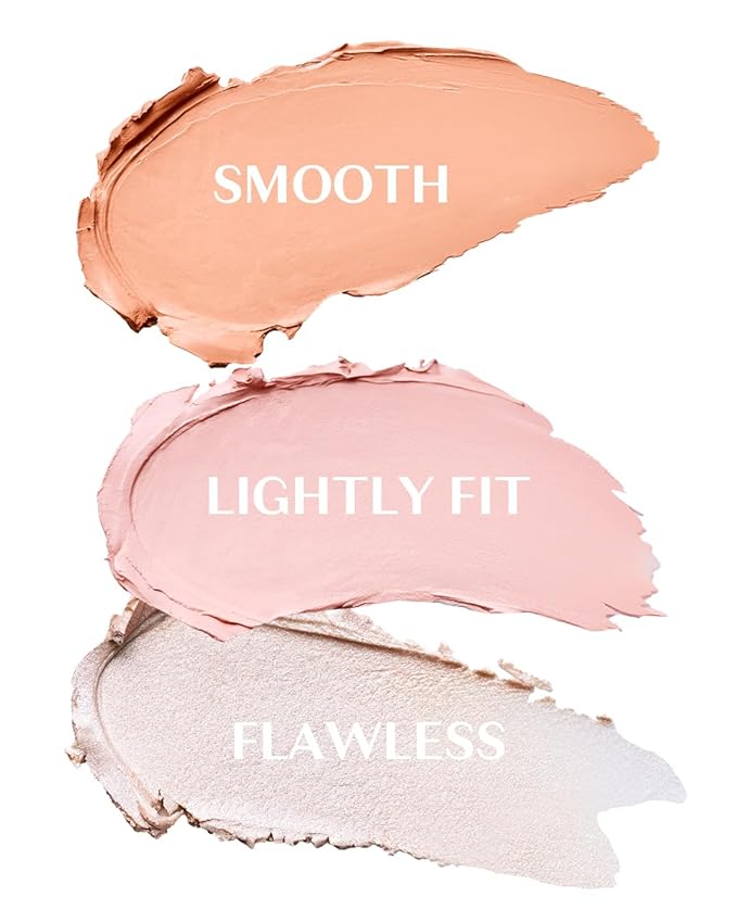THESAEM Cover Perfection Triple Pot Concealer 05 Dark Up Beige - for Fair to Light Skin Tone - Dark Circle Corrector, Brightener, Shimmer Highlighter - Radiant Glow Skin for Flawless Finish