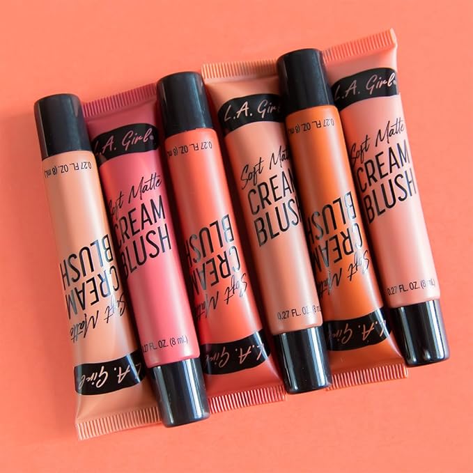 L.A. Girl Soft Matte Cream Blush, Cutie GBL440