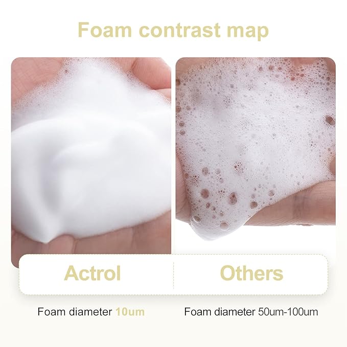 Eyelash Shampoo Concentrate 100ml Lash Extensions Cleanser Concentrate Freesia Natural Foaming Shampoo DIY Wash for Extensions Lashes with Salon Home Care-Makes 60ml Bottles
