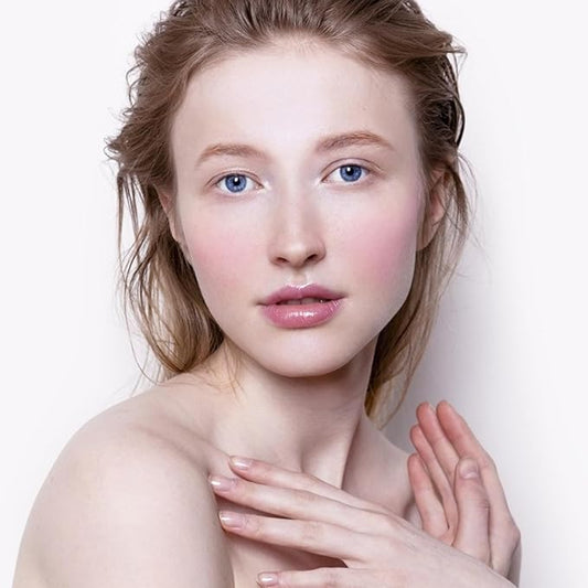 Boobeen Powder Blush Matte Single Color Blush, Pressed Blush Face Makeup Blusher High Pigment Blush for Colorful, Long-wear Glow, Natural Flush Tint for Cheeks (C02)