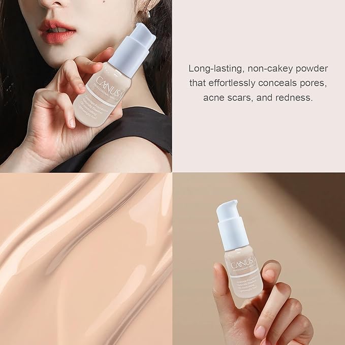 CANUSA Flawless Liquid Foundation (B1 Light Ivory White)