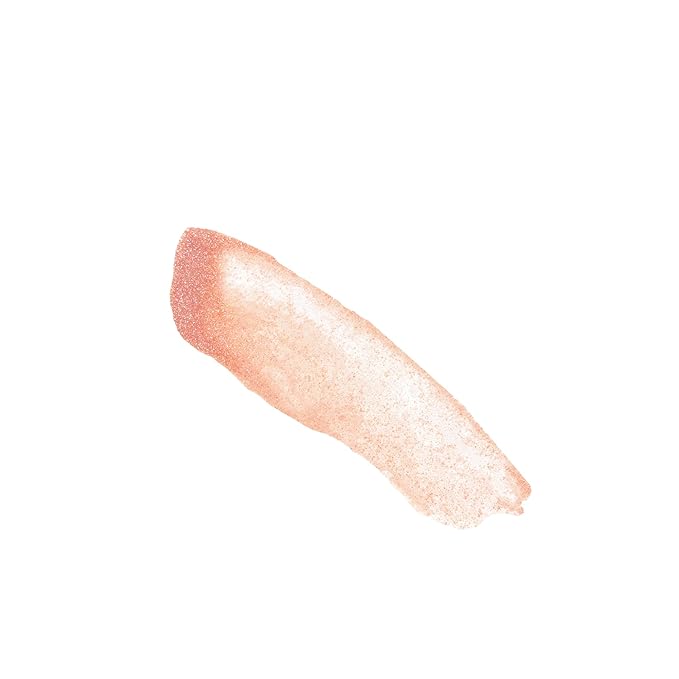 Kimchi Chic Gloss Over Gloss, Shimmery Micro-Sparkle Lip Gloss To Wear Alone Or Over Lipstick, Fragrance-Free Luscious Lip Balm, Peach Pink, 03 Peach Shimmer, 0.35ml