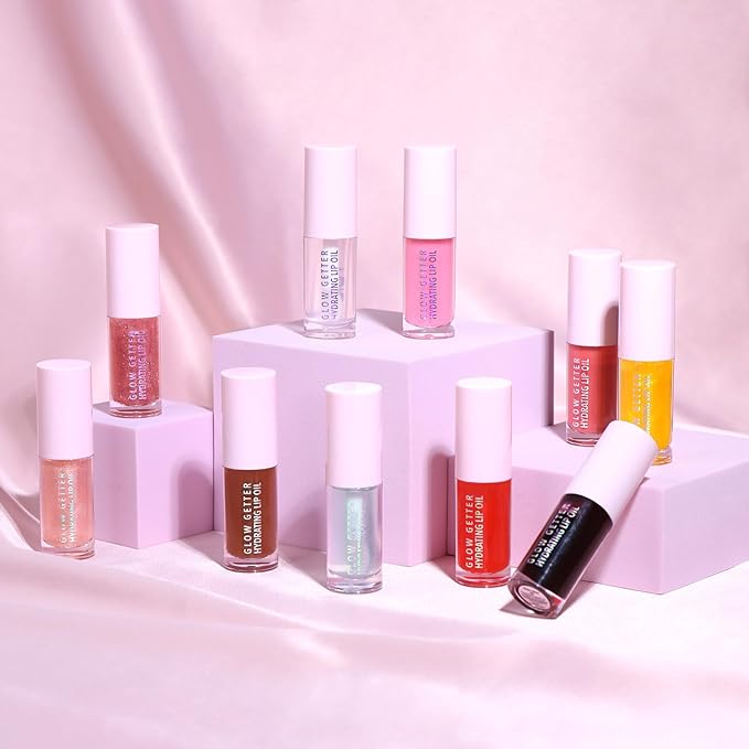 Glow Getter Hydrating Lip Oil (001, Sky Blue)