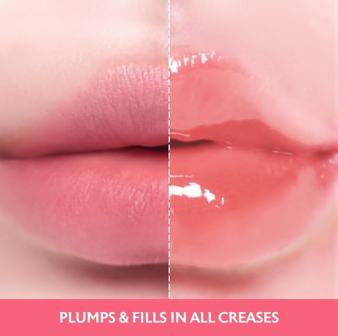 MILKTOUCH Jelly Lip Glow Tint - Hydrating Lip Gloss with Long-Lasting Moisture, Lip Stain, Lightweight, Radiant Shine, Perfect for Daily Use, Korean Lip Oil (07 Autumn Peach)
