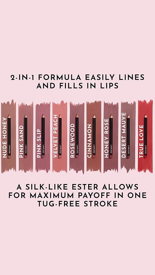Women's Forget the Filler Definer Liner, Burnished, Red, 0.04 Ounce