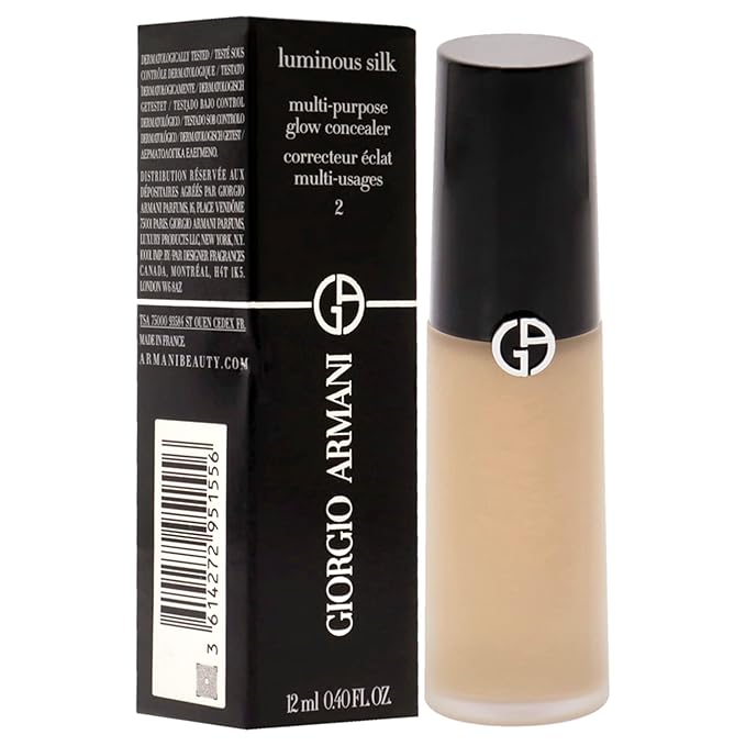 Luminous Silk Concealer - 2 Very Fair Neutral by Giorgio Armani for Women - 0.40 oz Concealer