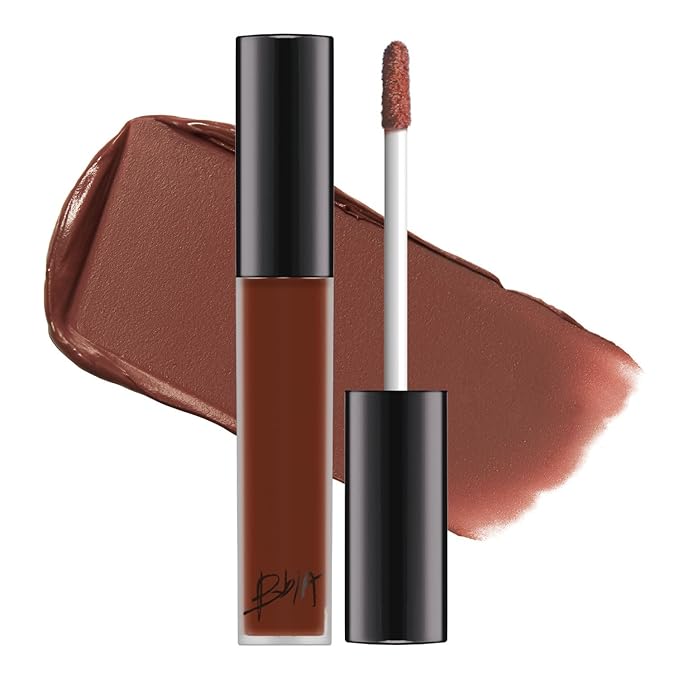 BBIA Last Velvet Lip Tint - Soft & Creamy Matte Finish Lip Stain, Blur Effect with Velvety Texture, Long-Lasting, High Pigment, Lightweight, Non-Drying, Korean Lip Makeup (38 FEIGN FINE)