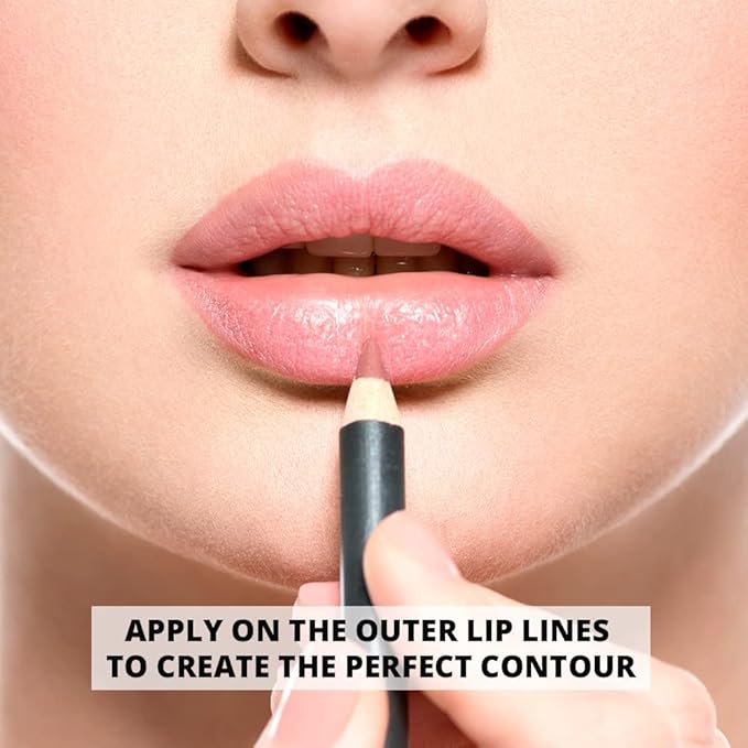 Lip Liner | Soft and Creamy | Moisturizing and Nourishing | Long lasting make up | 6 Beautiful Shades | Mela Beauty Studio Professional Makeup (1)