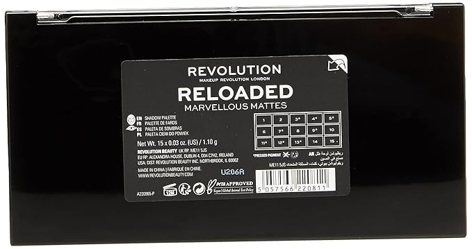 Revolution Beauty London Reloaded Marvellous Mattes