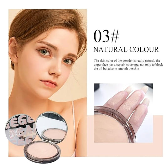 Setting Powder,Controls Shine & Smooths Complexion, Sheer, All Day Wear, Perfect for On The Go,0.35 fl oz (03, Natural Color)