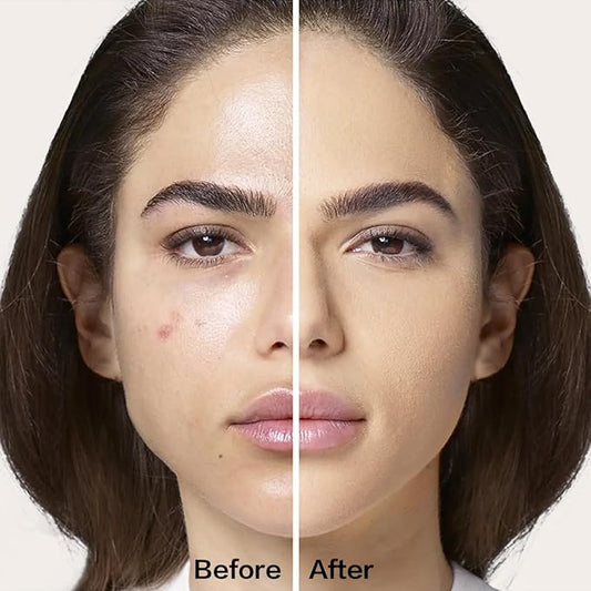 Lasting Cover Foundation, 24H Longlasting Full Coverage Matte Finish Face Makeup, Poreless, Lightweight, Waterproof, Oil Free Liquid Foundation, P01