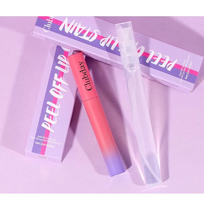 6PC Matte Lip Stain, Peel Off Lip Tint, Lip Tattoo, High Pigmented Tear-off Lip Gloss, Moisturizing Hydrating Liquid Lipsticks Set, No-Sticky Lip Balm Oil, Lip Care for All Skin Tones, 176