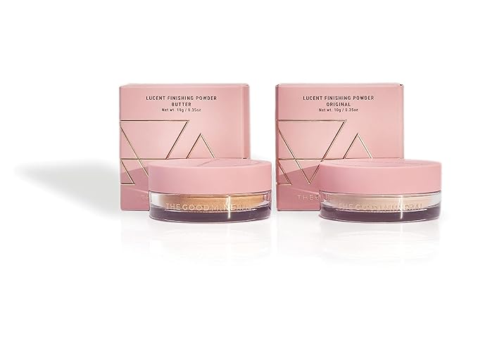 Lucent Finishing Powder (Original) - The Good Mineral | Setting Powder | All Day Oil Control | Use it over your Foundation to Fill, Set, Mattify, Highlight or Touch Up