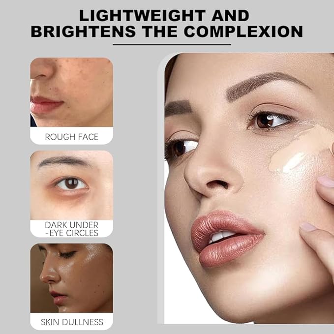 Face Tightener No-Filter Primer, Skin Tightener Primer Face Makeup, Moisturising Pre-makeup Barrier Cream, Face Blurring Primer for Face Before Makeup