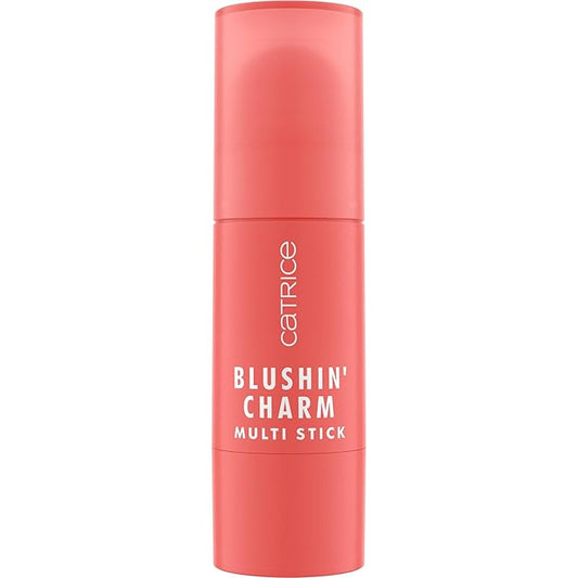 Catrice | Blushin' Charm Multi Stick | Creamy, Multi-Use Blush & Lip Tint | Buildable Dewy Finish | Vegan & Cruelty Free (020 Coral Cutie)