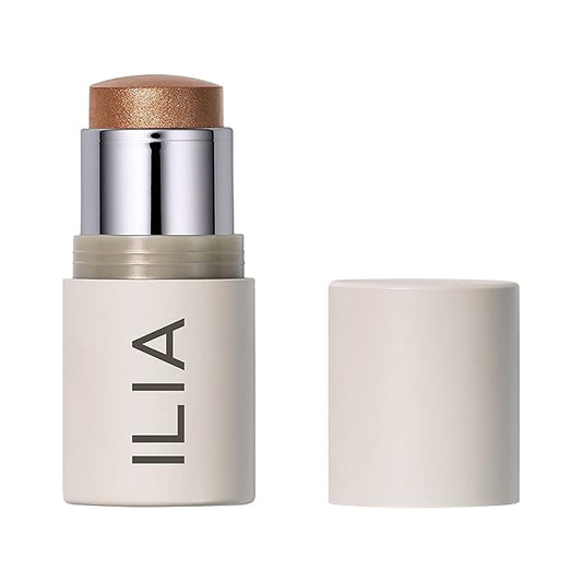 ILIA - Multi Stick For Lips + Cheeks | Non-Toxic, Vegan, Cruelty-Free, Nourishing Cream + Lip Color In One for All Skin Types (In The City, 0.15 oz | 4.5 g)