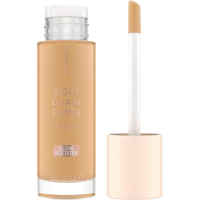 Catrice | Prime & Fine Illuminating Dewy Glow Spray & Soft Glam Filter Fluid 040 Bundle | Full Coverage Makeup | Vegan & Cruelty Free