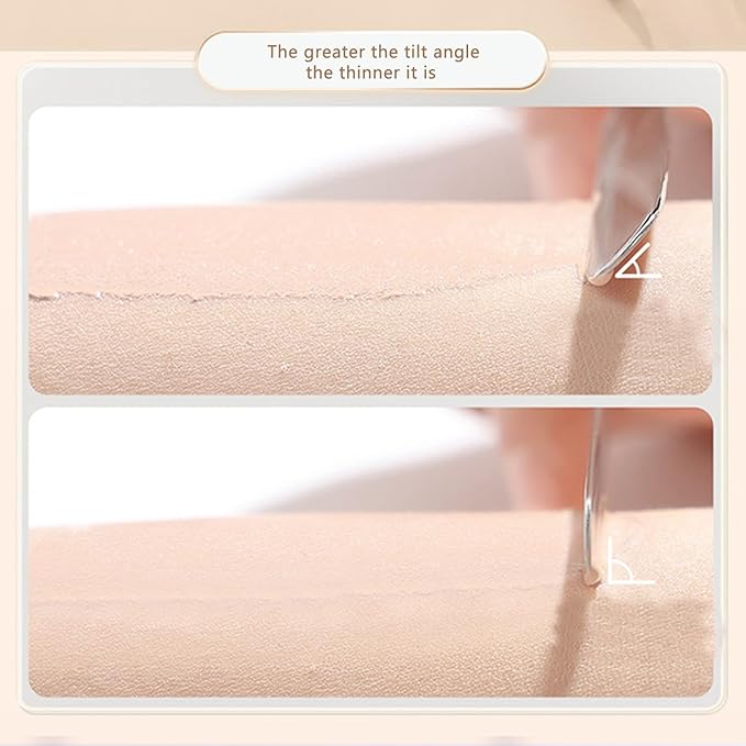 New Korean Stainless Steel Picasso Spatula Makeup, Makeup Spatula Korean, Stainless Steel Makeup Spatulas, Make Up Spatula Tool, 2 Pieces