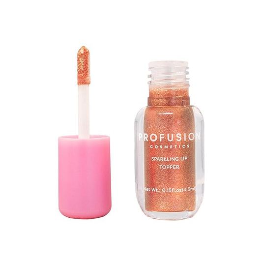 Profusion Cosmetics Lip Syrup, Non Sticky Glaze for Plump With Luscious Formula for Glistening, Get Glossy Lips and Shine Without Stickiness (Cinnamon)