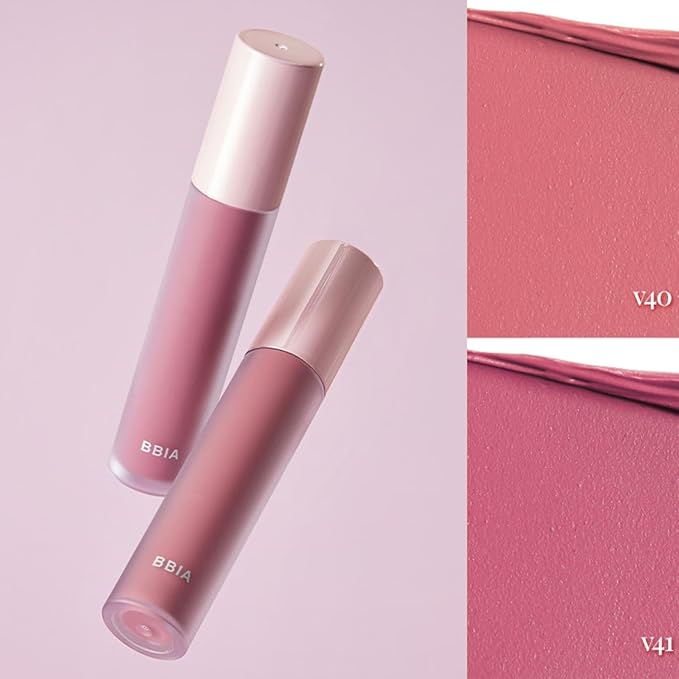 BBIA Last Velvet Tint V40 SUMMER ROSE + V41 SUMMER BERRY Bundle SET