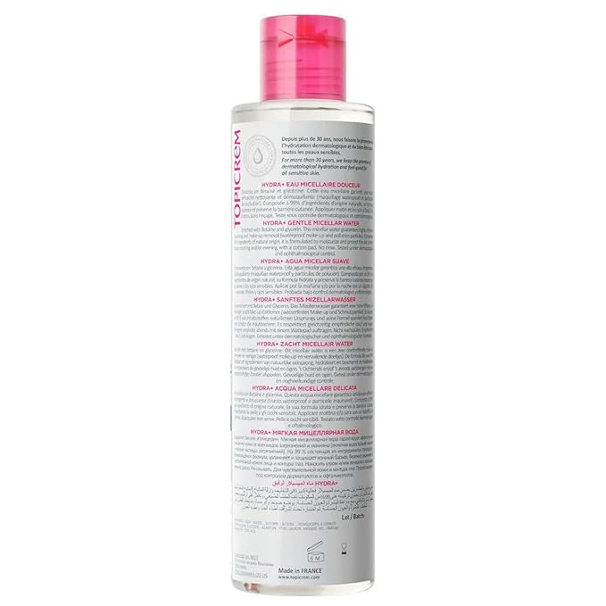 Topicrem Essentials Gentle Cleansing Water Face & Eyes 200 Ml