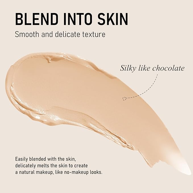 KYDA Tinted Moisturizer Stick, Solid Serum for Boost Skin Tint, Tinted Foundation Stick, Solid Beauty Balm for Contour Concealer, Sheer to Light Cover, Lightweight Blendable, 04