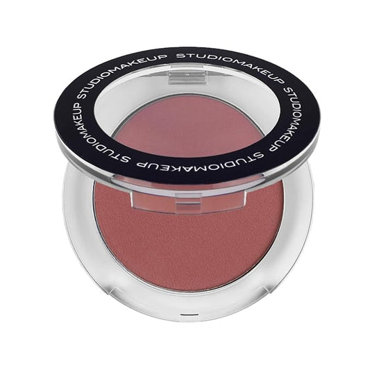 StudioMakeup Blush for Cheeks (Wildflower) - Easily Blendable Powder Blush for Glass Skin Glow - All Day Wear Makeup Blush with Medium Coverage and Natural Finish - Face Blushes for All Skin Types