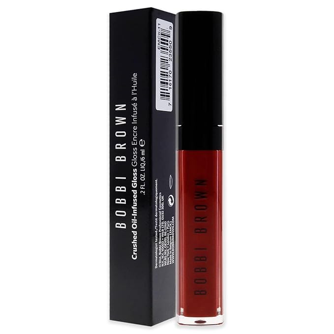 Bobbi Brown Crushed Oil-Infused Gloss - Rock and Red Women Lip Gloss 0.2 oz