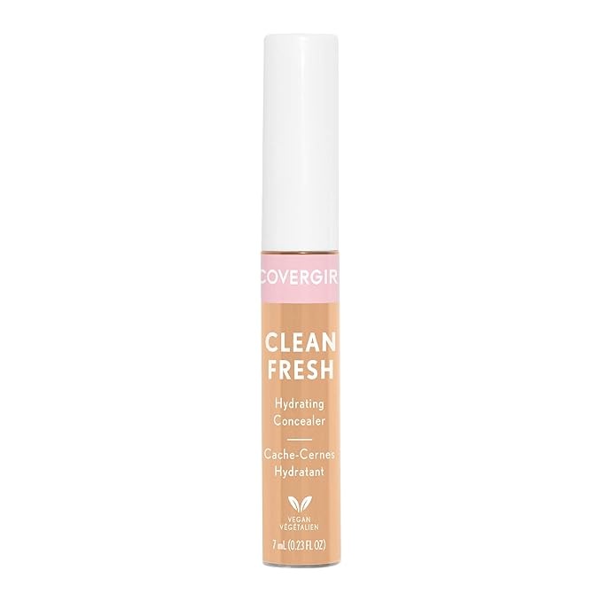 COVERGIRL Clean Fresh Hydrating Concealer, Fair Light, 0.23 Fl Oz (Pack of 2)
