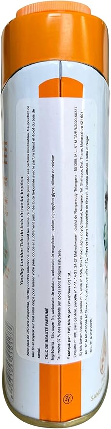 Yardley London Perfumed Talc Sandalwood 100g