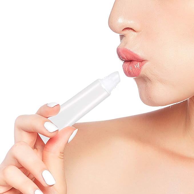 100 Pcs 10 ml Lip Gloss Balm Tubes Refillable Empty Tubes Clear Cosmetic Containers Soft Tube (10ML, 100)