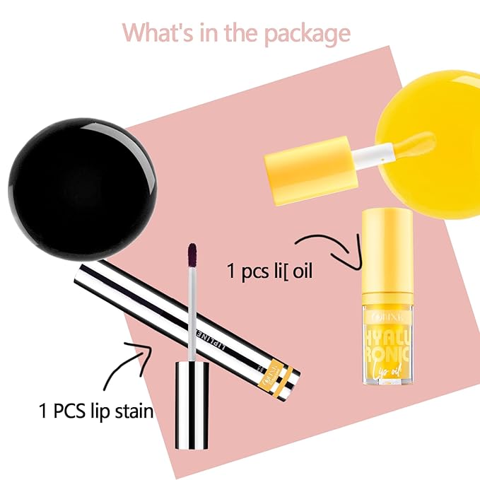 Lip Tattoo Peel off Kit - Lip stain Long Lasting Waterproof Lip Tattoo Peel off Matte LipLiner Natural Finish Smudge Proof Lip Liner with Lip Gloss