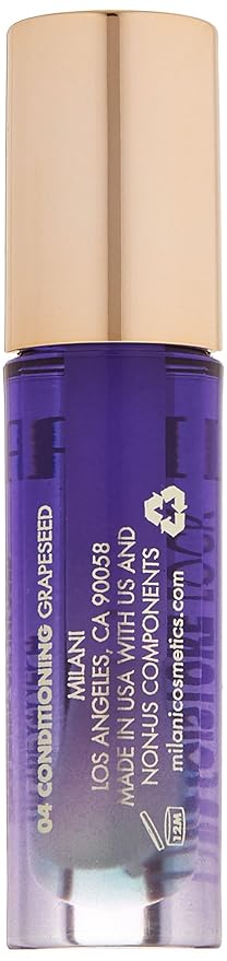 Milani Moisture Lock Oil Infused Lip Treatment, Conditioning Grapeseed, 0.10 Ounce