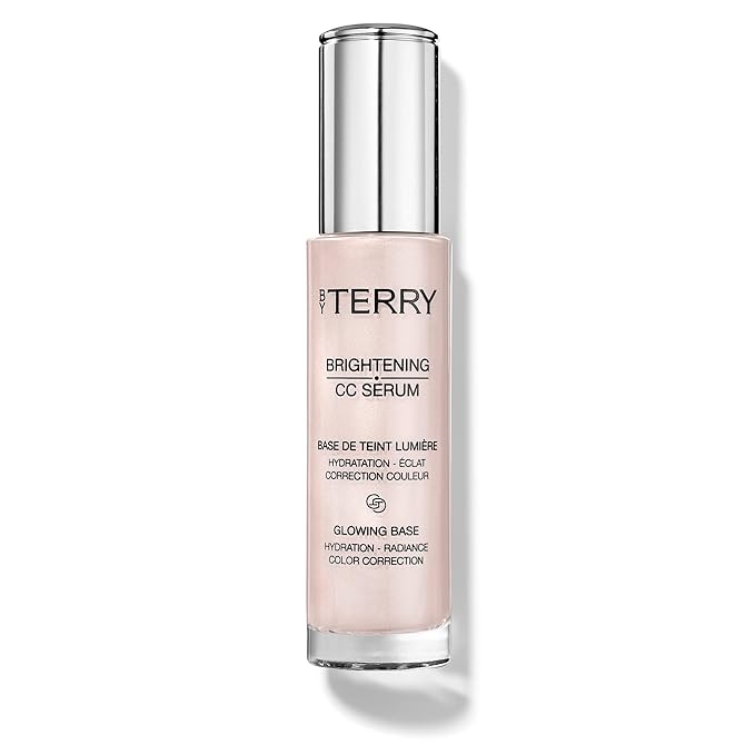 By Terry Brightening CC Serum, Hydrating, Brightening, Illuminating & Color Correcting Skin Primer For Your Face, Rose Elixir, 1 fl oz