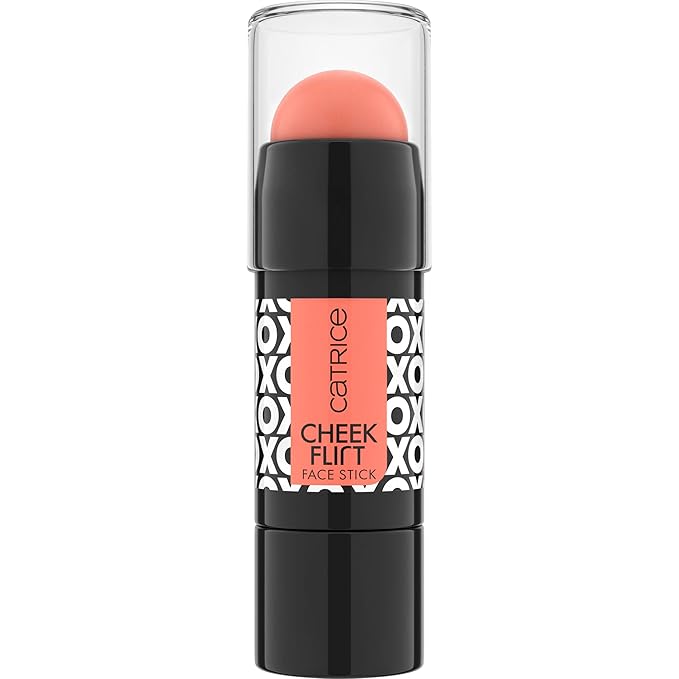 Catrice | Cheek Flirt Face Stick | Highly Pigmented, Creamy Blush Stick | Eyes, Cheeks, & Lip Tint | Free From Gluten & Parabens | Vegan & Cruelty Free (010 | R'n'Peach)