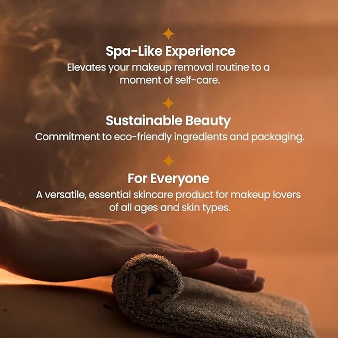 Serene Cleanse: Himalayan Makeup Remover Oil | Pore Cleansing & Nourishing Formula | With Vitamin E, Jojoba & Grapeseed Oils | Vegan & Cruelty-Free (6.7 Oz)