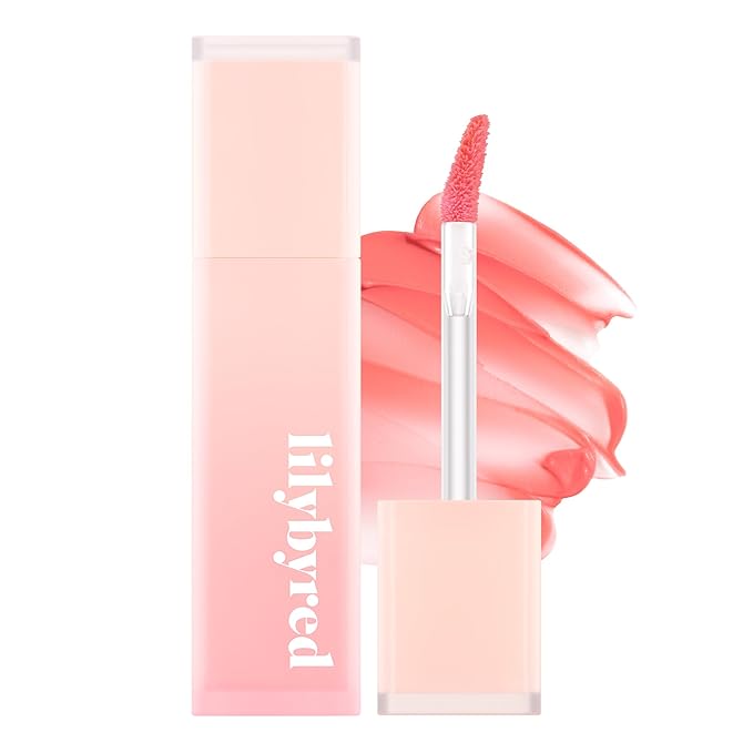 lilybyred Sweet Liar Milky Tint | Korean Moisture Matte Lip Stain, Milk Foam Texture, Hydro-Matte Barrier, Blurring Soft, Lightweight, Long-Lasting, Smudge-Proof (04 Peach Pudding)