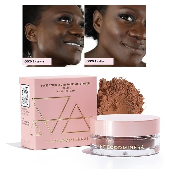 Loves You Back 3in1 - Mineral Powder Foundation (COCO 4)