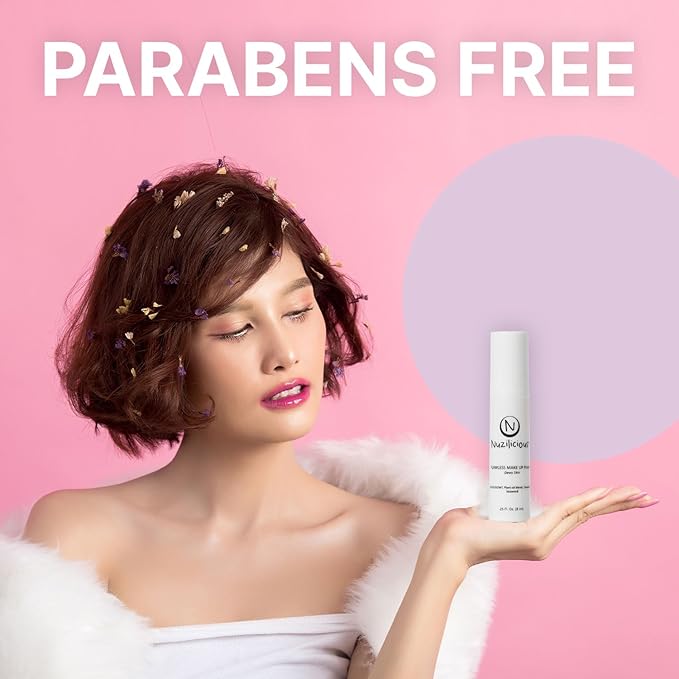 Professional Grade Flawless Makeup Primer – Achieve Dewy Skin & Effortlessly Blend Makeup with Luxurious Plant Oil Blend, Ceramide & Seaweed Extracts, Vegan & Cruelty-Free, 0.25 oz
