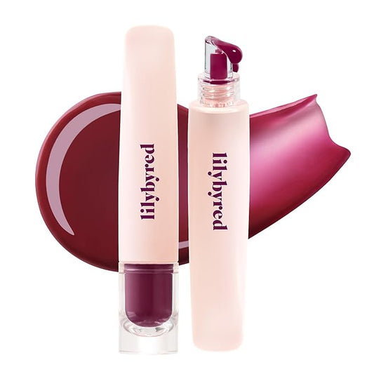 lilybyred Tangle Jelly Balm | Korean Hydrating & Nourishing Lip Gloss, High Shine Finish, Plumping & Volumizing Effect, Bouncy Jelly Texture, Squeeze Tube Formula, 0.30 fl. oz. (08 Grape Jelly Bite)