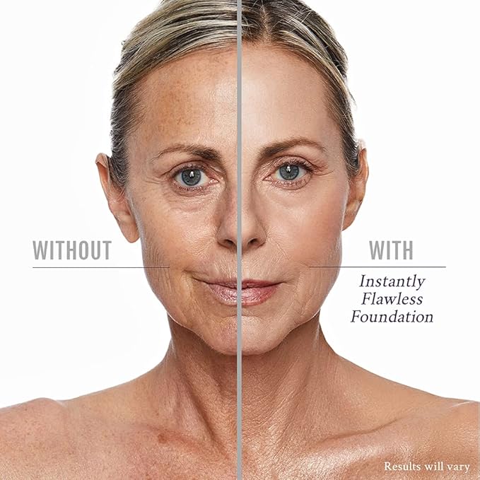 Westmore Beauty Instantly Flawless Foundation - Deep 1.2 oz - Foundation Full Coverage, Makeup Foundation, Liquid Foundation, Best Foundation, Light Foundation Foundation Makeup Full Coverage