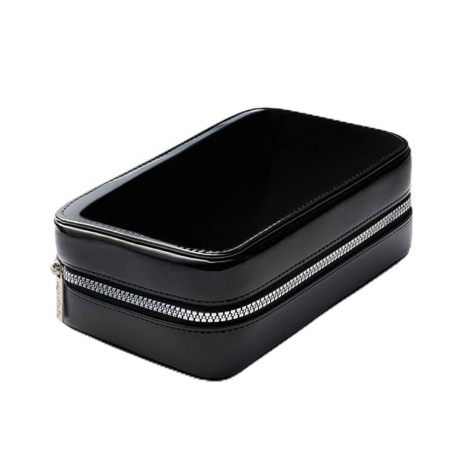 Woosh Beauty, Jetsetter Bundle, Fold out Face Original, Essential Brush Set, Travel Case in Black, Shade #3 Medium