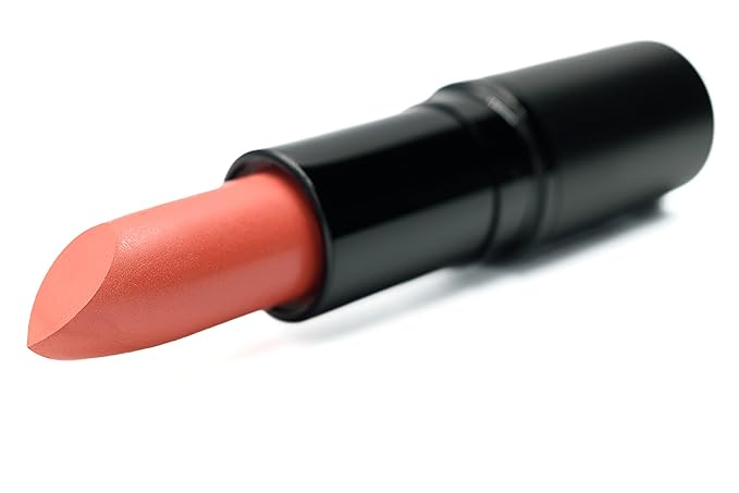 Persimmon Peach Pink Bright Coral Ultra Matte Lipstick Lip Color Moisturizing Paraben, Cruelty & Lanolin Free