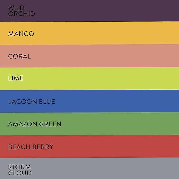 Mehron Makeup Paradise Makeup AQ 8 Color Tropical Palette | Magnetic Refillable Body Paint & Face Paint Palette | Professional & Water Activated | Costumes, SFX, Halloween, & Cosplay