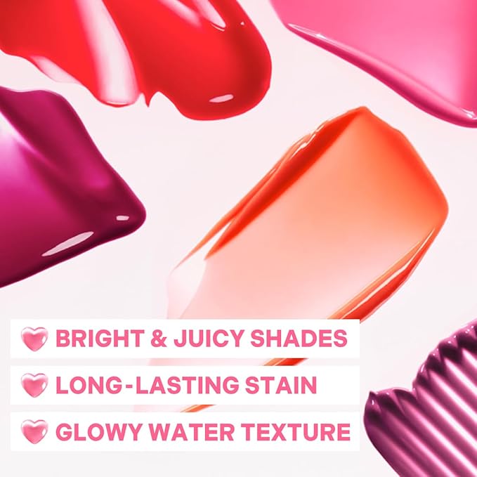 CLIO Water Soda Tint 5 Colors, Korean Lip Stain, High Moisturizing, Strong Hydrating Water Lip Oil, Gloss, Non Sticky Lip Stain, K-Beauty Lips (05 ICY MAUVE, One Size)