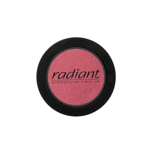 Radiant Professional Blush Color - Pressed Powder Compact Blusher in Matte & Pearly Shades - Suitable for Most Skin Types - Easy to Apply - 4 grams - Pomegranate (139)