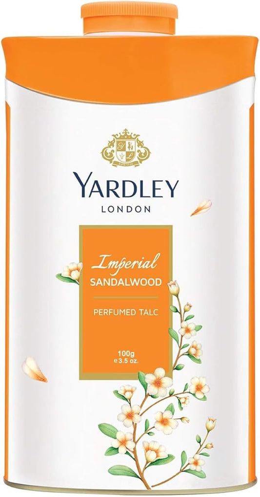 Yardley London Perfumed Talc Sandalwood 100g