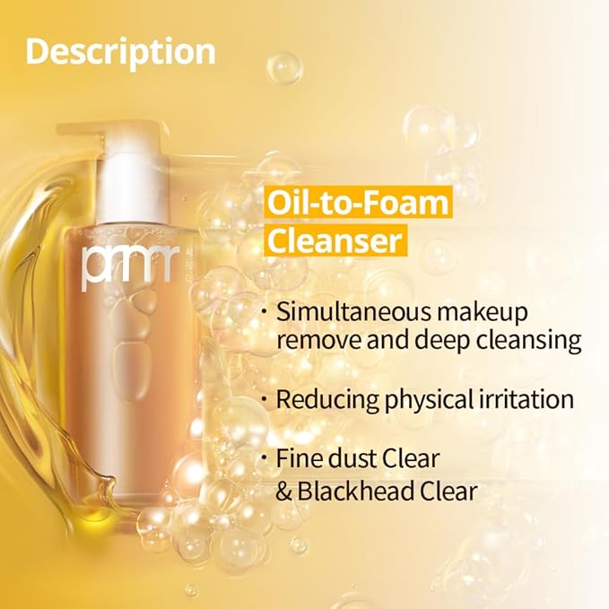 PRIMERA (PRMR ๐๐๐ก๐๐ค๐๐ค๐๐ข ๐พ๐ก๐๐๐ฃ๐จ๐๐ง Korean Deep Cleansing Oil, Daily Makeup Remover, Blackheads, Dust and Dirt Removal, Pore Cleaning, Hyaluronic acid (200ml, 6.76 fl. oz)